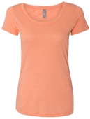 Women's Triblend Scoop Neck T-Shirt  VINTAGE LIGHT ORANGE Primary