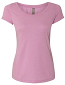 Women's Triblend Scoop Neck T-Shirt  VINTAGE LILAC Primary