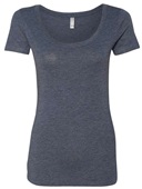 Women's Triblend Scoop Neck T-Shirt  VINTAGE NAVY Primary