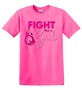 Epic Adult/Youth Fight Like A Girl Breast Cancer BCA Cotton Graphic T-Shirts