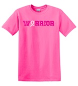Epic Adult/Youth Warrior Breast Cancer Awareness BCA Cotton Graphic T-Shirts