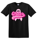 Epic Adult/Youth Cheer For A Cure BCA Breast Cancer Cotton Graphic T-Shirts