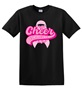 Epic Adult/Youth Cheer For A Cure BCA Breast Cancer Cotton Graphic T-Shirts