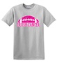 Epic Adult/Youth Crush Breast Cancer Vintage Football BCA Cotton Graphic T-Shirts