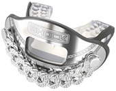 Shock Doctor Chrome 3D Bling Chain Max AirFlow Mouthguard