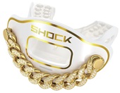 Shock Doctor Chrome 3D Bling Chain Max AirFlow Mouthguard