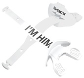 Shock Doctor Bolt Strapped Football Lip Guard Mouthguards