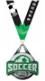 SILVER MEDAL/SKILLZ SOCCER NECK RIBBON
