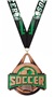 BRONZE MEDAL/ULTIMATE SOCCER NECK RIBBON