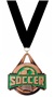 BRONZE MEDAL/BLACK NECK RIBBON