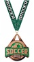 BRONZE MEDAL/GRAPHX SOCCER NECK RIBBON