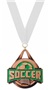 BRONZE MEDAL/WHITE NECK RIBBON