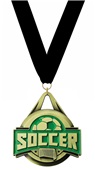 Hasty Award 2" Fusion Medal Soccer M-744S