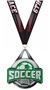 SILVER MEDAL/ULTIMATE 6TH PLACE NECK RIBBON