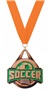 BRONZE MEDAL/ORANGE NECK RIBBON