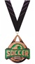 BRONZE MEDAL/PHOENIX PURPLE NECK RIBBON