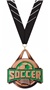 BRONZE MEDAL/PHOENIX WHITE NECK RIBBON