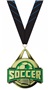 GOLD MEDAL/PHOENIX BLUE NECK RIBBON