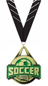 Hasty Award 2" Fusion Medal Soccer M-744S