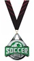 SILVER MEDAL/PHOENIX RED NECK RIBBON