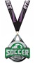 SILVER MEDAL/ULTIMATE 8TH PLACE NECK RIBBON