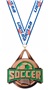 BRONZE MEDAL/DELUXE USSSA NECK RIBBON