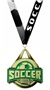 GOLD MEDAL/PRIME SOCCER NECK RIBBON