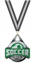 SILVER MEDAL/VICTORY WHITE NECK RIBBON