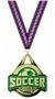 GOLD MEDAL/VICTORY PURPLE NECK RIBBON