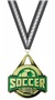 GOLD MEDAL/VICTORY WHITE NECK RIBBON