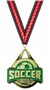 GOLD MEDAL/VICTORY RED NECK RIBBON