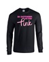 Epic October We Wear Pink BCA Breast Cancer Long Sleeve Cotton Graphic T-Shirts