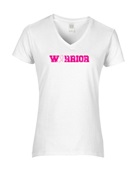 Epic Ladies Warrior Cancer Fighter Survivor Tuff BCA V-Neck Graphic T-Shirts