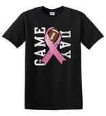 Epic Adult/Youth Game Day BCA Breast Cancer Football Cotton Graphic T-Shirts