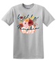 Epic Adult/Youth Hello Pumpkin Autumn Fall Flowers Season Cotton Graphic T-Shirts
