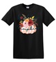 Epic Adult/Youth Hello Pumpkin Autumn Fall Flowers Season Cotton Graphic T-Shirts
