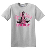 Epic Adult/Youth Good Witch Energy Wicked Pink Hat Cotton Graphic T-Shirts