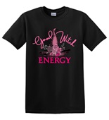 Epic Adult/Youth Good Witch Energy Wicked Pink Hat Cotton Graphic T-Shirts