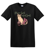 Epic Adult/Youth It's So Hard To Be Good Skull Roses Cat Cotton Graphic T-Shirts