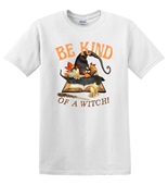 Epic Adult/Youth Be Kind Of A Witch Halloween Fall Hat Cotton Graphic T-Shirts
