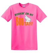 Epic Adult/Youth Workin' On My BOOtay Bootie Ghost Squats Cotton Graphic T-Shirts