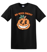 Epic Adult/Youth Big Ween Energy Halloween Pumpkin Cotton Graphic T-Shirts