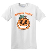 Epic Adult/Youth Big Ween Energy Halloween Pumpkin Cotton Graphic T-Shirts