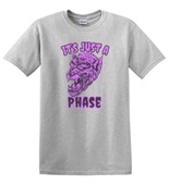 Epic Adult/Youth It's Just A Phase Werewolf Monsters Cotton Graphic T-Shirts