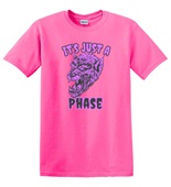Epic Adult/Youth It's Just A Phase Werewolf Monsters Cotton Graphic T-Shirts