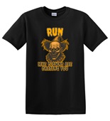 Epic Adult/Youth Run Like Clowns Are Chasing You Monsters Cotton Graphic T-Shirts