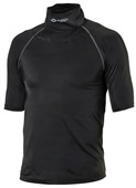 Shock Doctor Ultra Compression Hockey Short Sleeve Shirt With Integrated Neck Guard Adult Youth