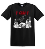 Epic Adult/Youth F-CAW-F Raven Skull Potions Creepy Crow Cotton Graphic T-Shirts