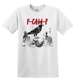 Epic Adult/Youth F-CAW-F Raven Skull Potions Creepy Crow Cotton Graphic T-Shirts