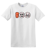 Epic Adult/Youth Boo Baseball Pumpkins Jack O' Lanterns Cotton Graphic T-Shirts